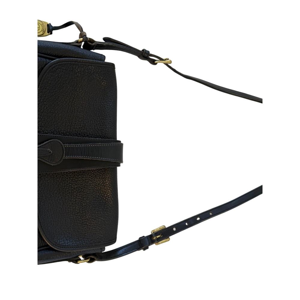 Dooney & Bourke Leather Equestrian Crossbody Bag Black Vintage - Picture 7 of 16